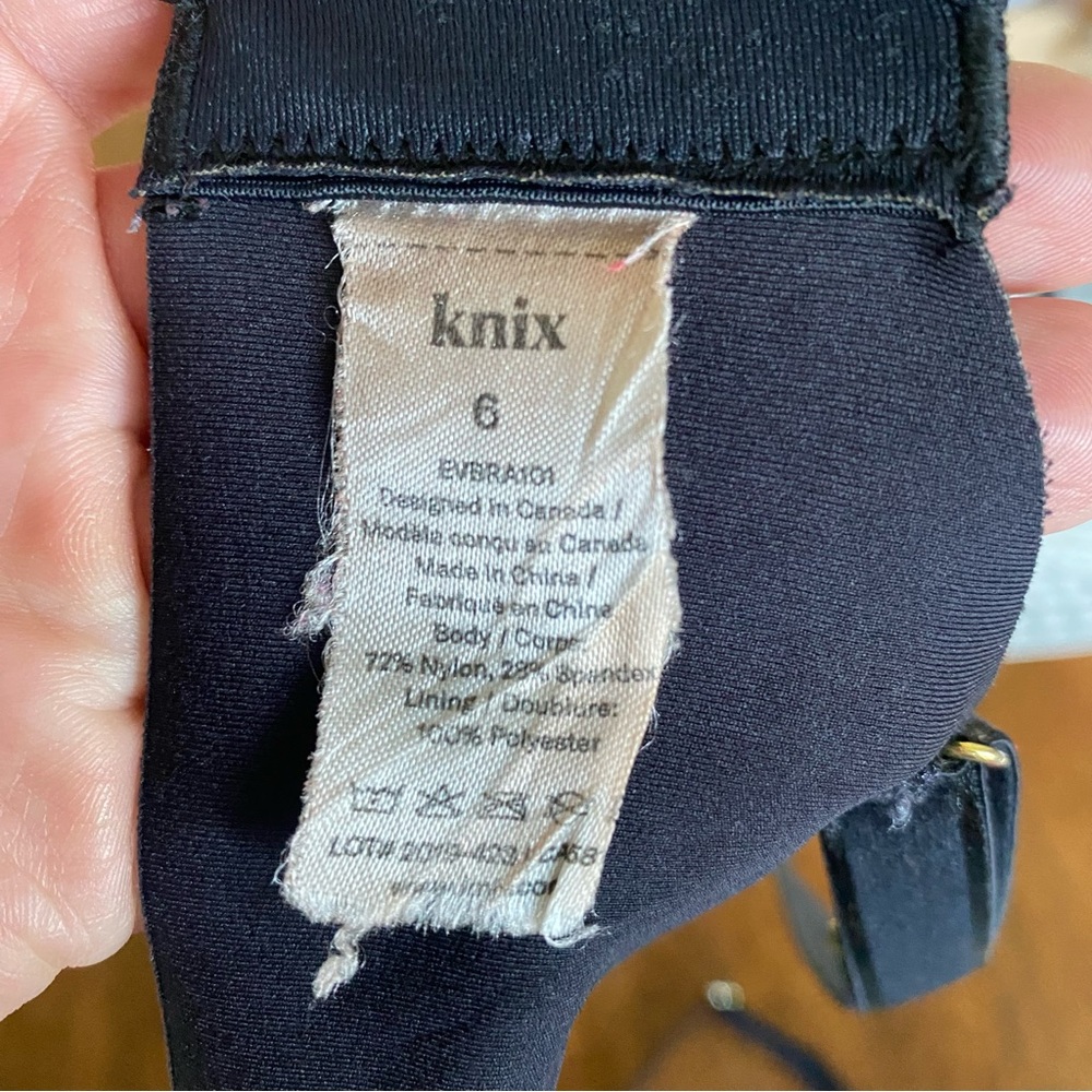 Knix WingWoman Contour Wireless Bra Black Size 6 32DD 32E 32DDD 34DD - Picture 7 of 12